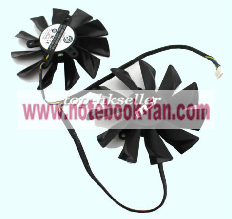 NEW MSI R9 270X 10CM Graphics Card Fan PLD10015B12H Rotary fan